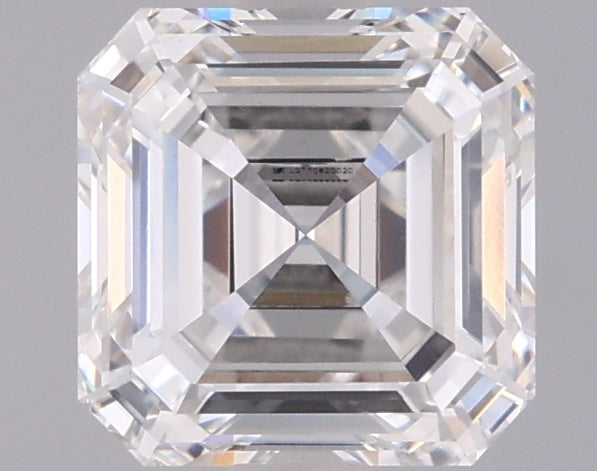 1.59 Carat Asscher Shaped, Ideal Cut, D Color, VVS2 Clarity, IGI Certified Lab Grown Diamond