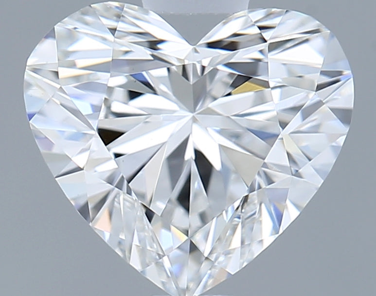 1.17 Carat Heart Shaped, Ideal Cut, D Color, VS1 Clarity, IGI Certified Lab Grown Diamond