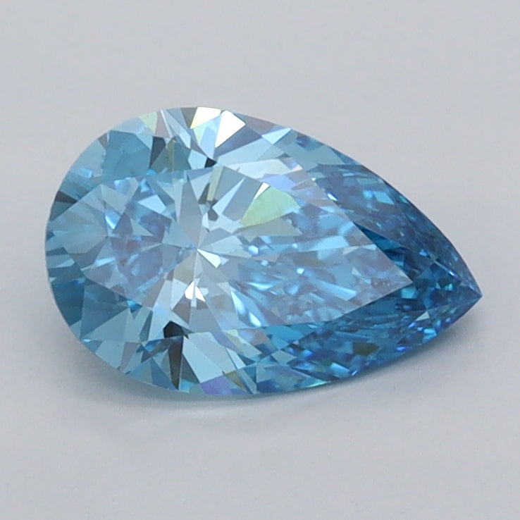 1.03 Carat Pear Shaped, Ideal Cut, VVS2 Clarity, IGI Certified Lab Grown Diamond
