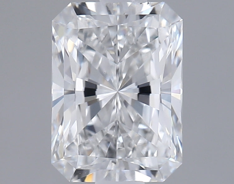 1.04 Carat Radiant Shaped, Ideal Cut, D Color, VS1 Clarity, IGI Certified Lab Grown Diamond