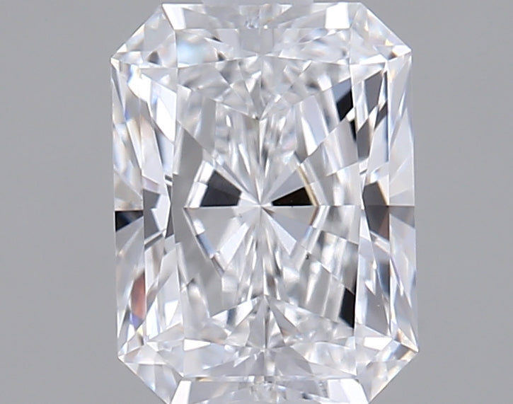 1.26 Carat Radiant Shaped, Ideal Cut, D Color, VS1 Clarity, IGI Certified Lab Grown Diamond