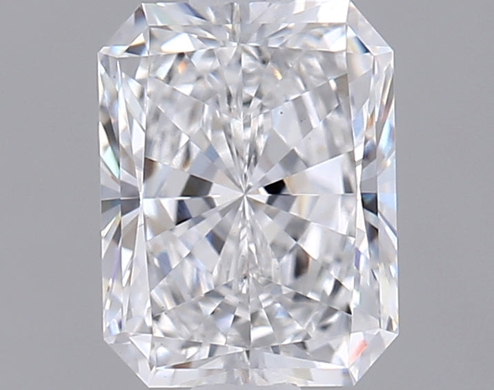 1.19 Carat Radiant Shaped, Excellent Cut, D Color, VS1 Clarity, IGI Certified Lab Grown Diamond