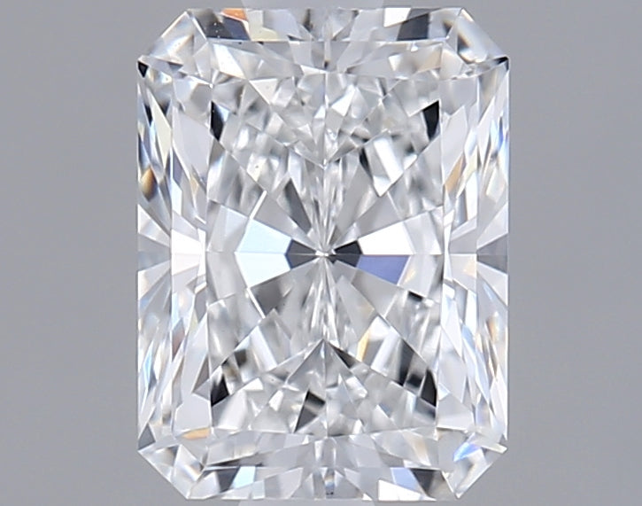 1.28 Carat Radiant Shaped, Excellent Cut, D Color, VS1 Clarity, IGI Certified Lab Grown Diamond