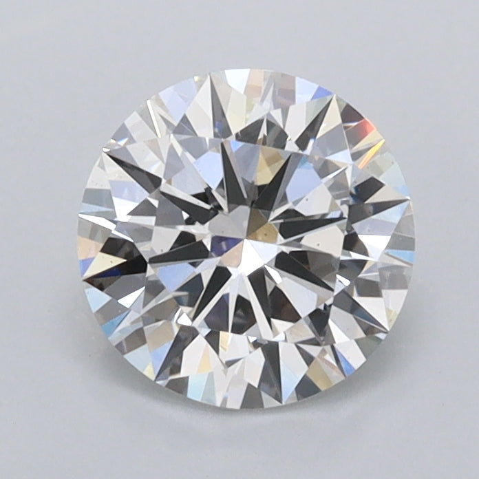 1.06 Carat Round Shaped, Ideal Cut, D Color, VS2 Clarity, IGI Certified Lab Grown Diamond