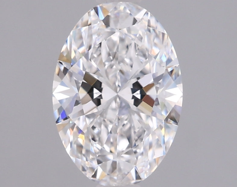 1.06 Carat Oval Shaped, Ideal Cut, D Color, VVS2 Clarity, IGI Certified Lab Grown Diamond