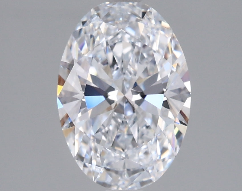 1.56 Carat Oval Shaped, Ideal Cut, D Color, VVS2 Clarity, IGI Certified Lab Grown Diamond