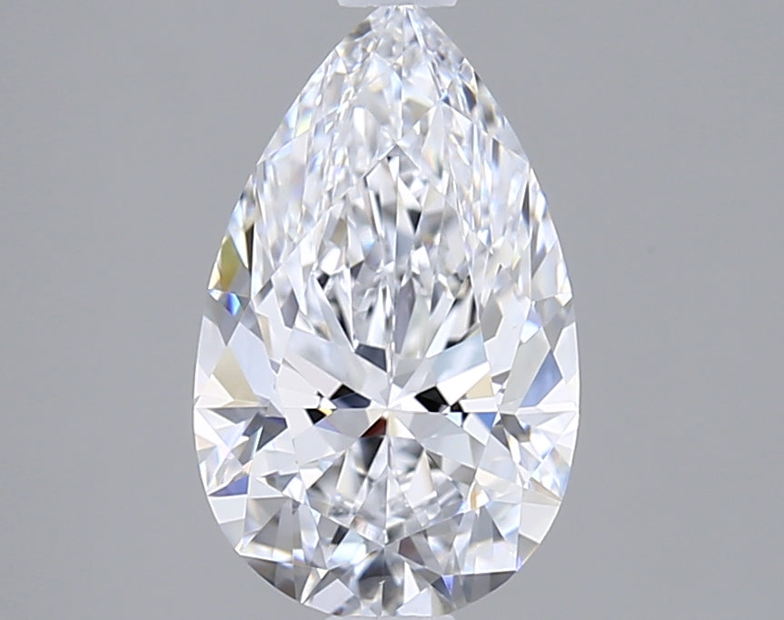 1.52 Carat Pear Shaped, Ideal Cut, D Color, VVS1 Clarity, IGI Certified Lab Grown Diamond