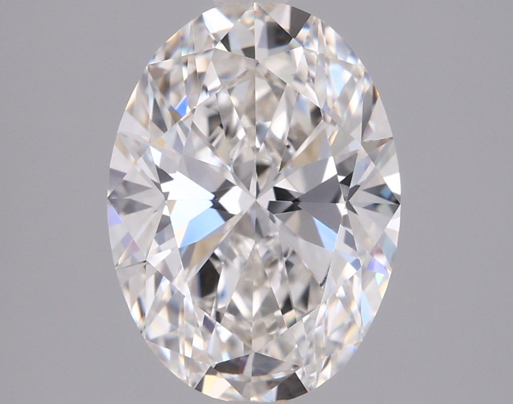 2.07 Carat Oval Shaped, Ideal Cut, F Color, VVS1 Clarity, IGI Certified Lab Grown Diamond