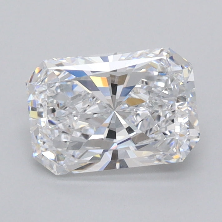 1.01 Carat Radiant Shaped, Ideal Cut, D Color, FL Clarity, IGI Certified Lab Grown Diamond