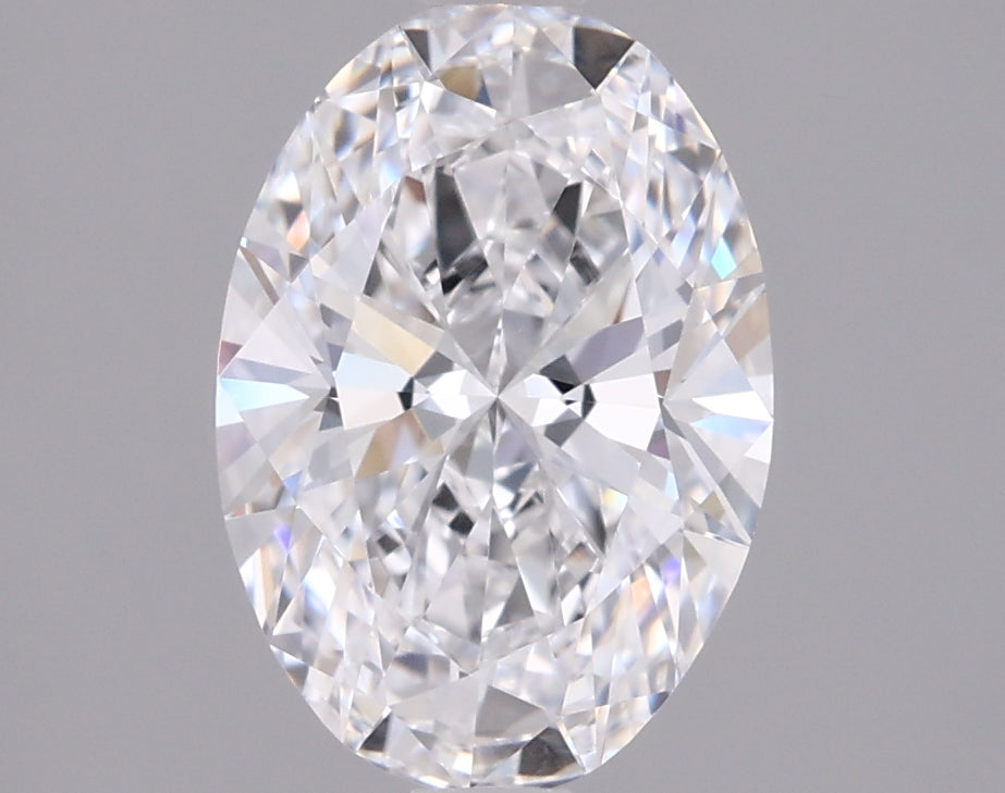 1.79 Carat Oval Shaped, Ideal Cut, D Color, VVS1 Clarity, IGI Certified Lab Grown Diamond