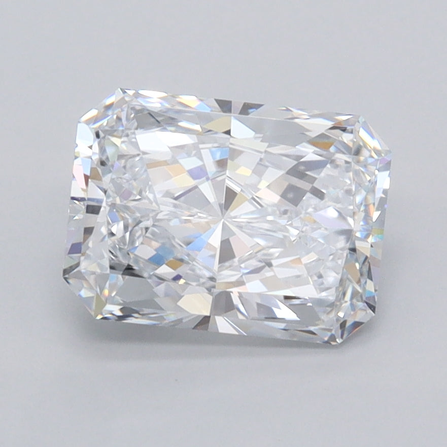2.00 Carat Radiant Shaped, Ideal Cut, D Color, VVS1 Clarity, IGI Certified Lab Grown Diamond