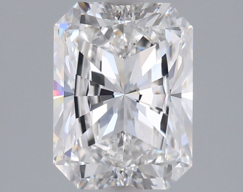 2.00 Carat Radiant Shaped, Excellent Cut, D Color, VS1 Clarity, IGI Certified Lab Grown Diamond