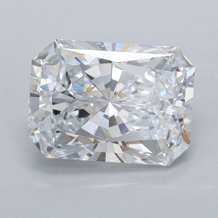 1.05 Carat Radiant Shaped, Ideal Cut, D Color, VVS1 Clarity, IGI Certified Lab Grown Diamond