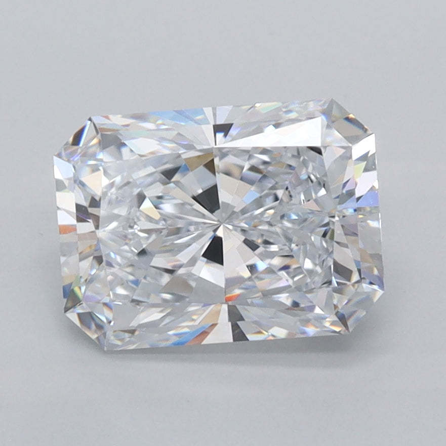 2.05 Carat Radiant Shaped, Excellent Cut, D Color, VVS1 Clarity, IGI Certified Lab Grown Diamond