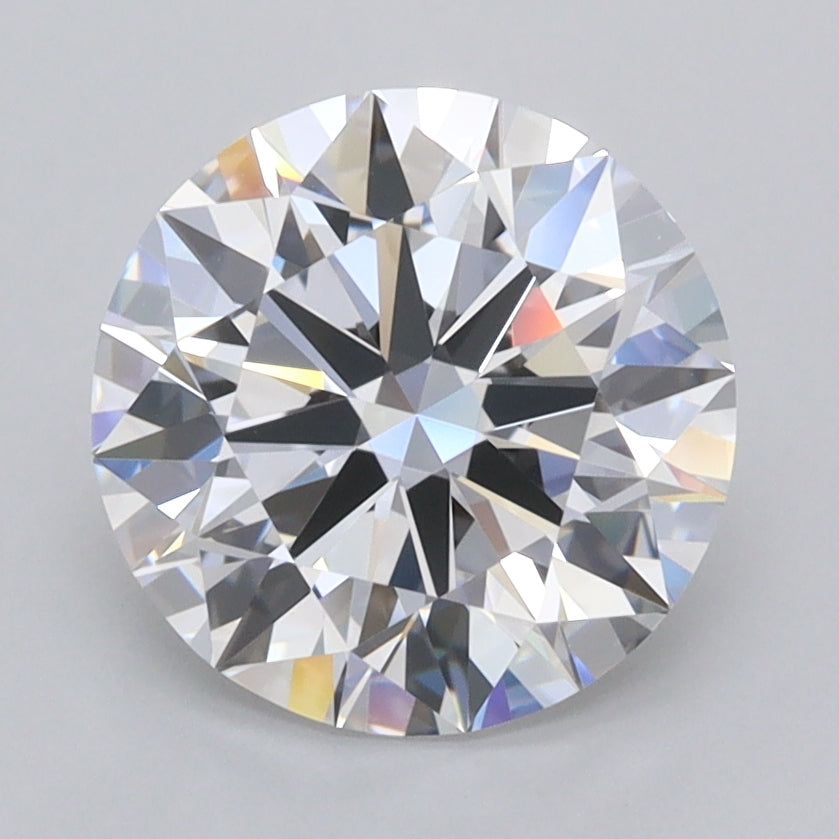 2.48 Carat Round Shaped, Ideal Cut, D Color, FL Clarity, IGI Certified Lab Grown Diamond