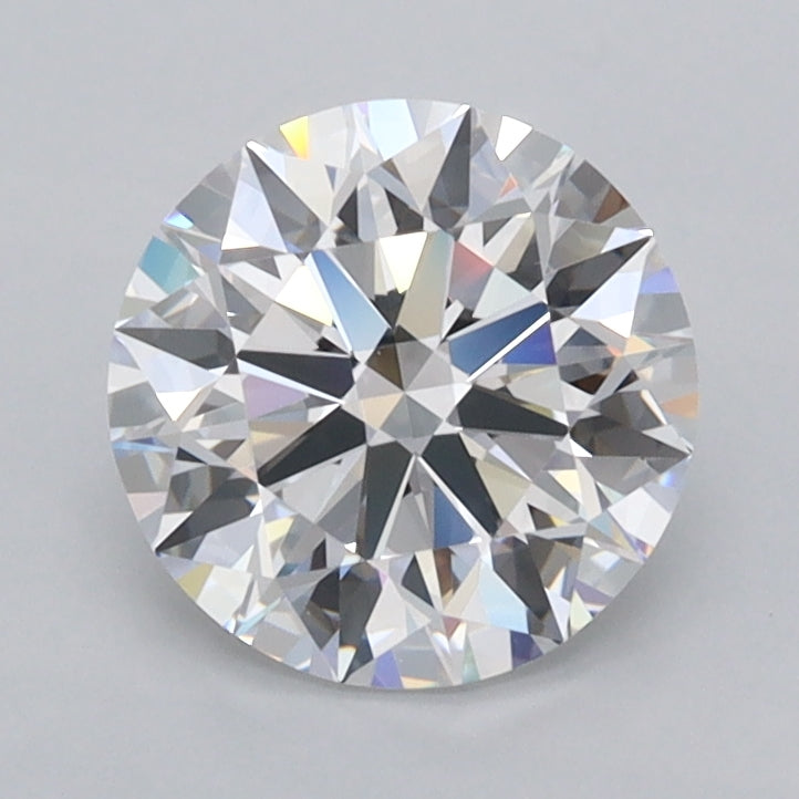 1.42 Carat Round Shaped, Ideal Cut, D Color, FL Clarity, IGI Certified Lab Grown Diamond