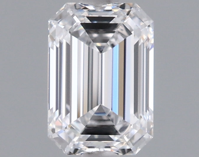 1.00 Carat Emerald Shaped, Ideal Cut, D Color, FL Clarity, IGI Certified Lab Grown Diamond