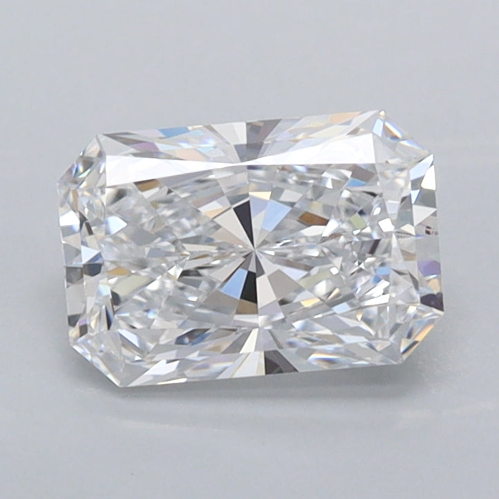 1.02 Carat Radiant Shaped, Ideal Cut, D Color, VVS1 Clarity, IGI Certified Lab Grown Diamond