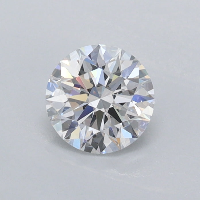 0.52 Carat Round Shaped, Ideal Cut, D Color, IF Clarity, IGI Certified Lab Grown Diamond