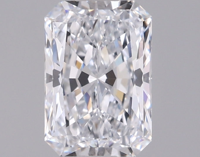 1.06 Carat Radiant Shaped, Ideal Cut, E Color, VVS1 Clarity, IGI Certified Lab Grown Diamond