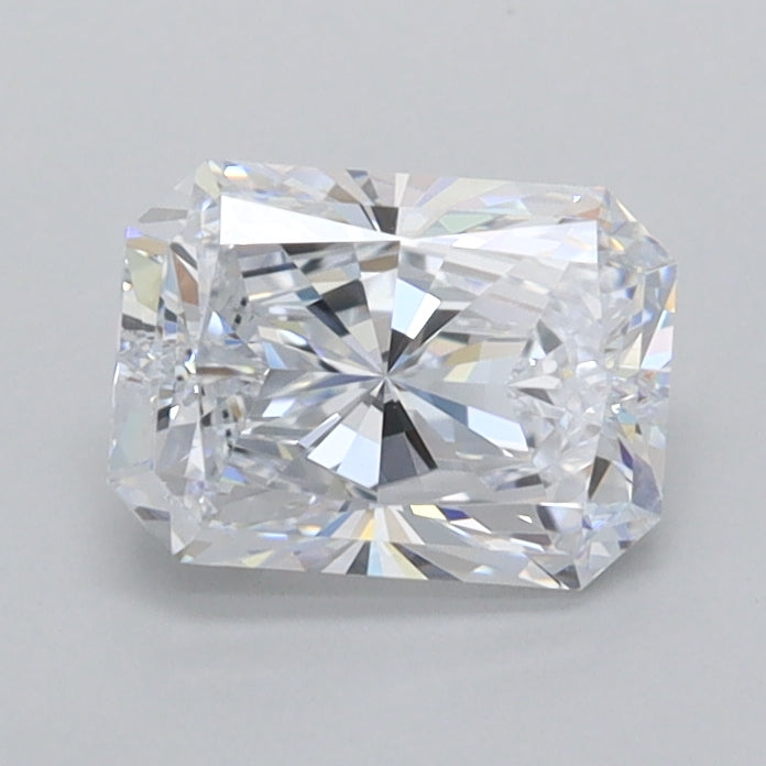 1.03 Carat Radiant Shaped, Ideal Cut, D Color, FL Clarity, IGI Certified Lab Grown Diamond