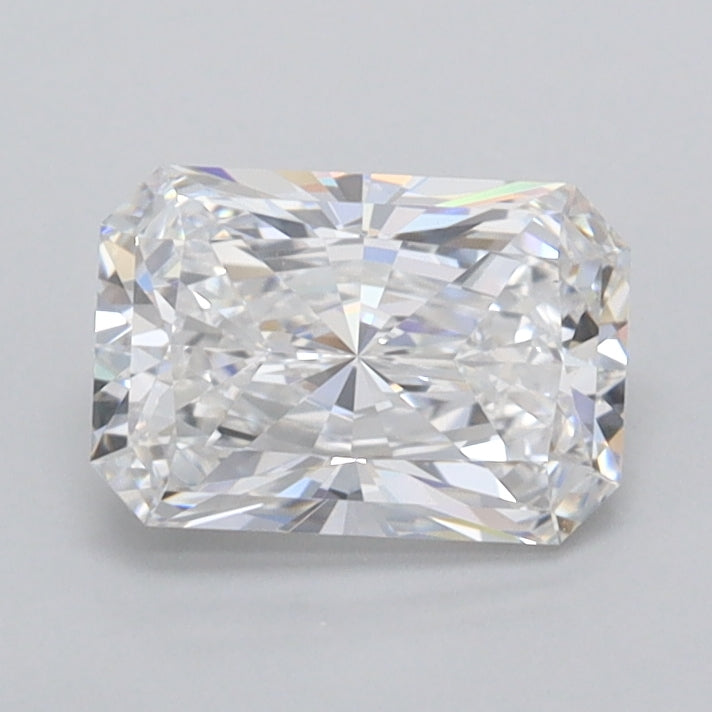 1.00 Carat Radiant Shaped, Ideal Cut, E Color, FL Clarity, IGI Certified Lab Grown Diamond
