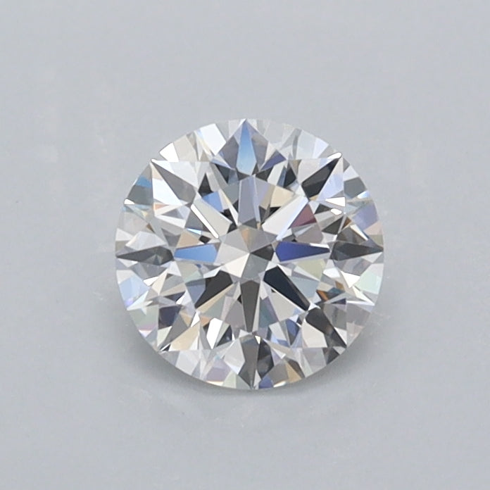 0.53 Carat Round Shaped, Ideal Cut, D Color, VVS1 Clarity, IGI Certified Lab Grown Diamond