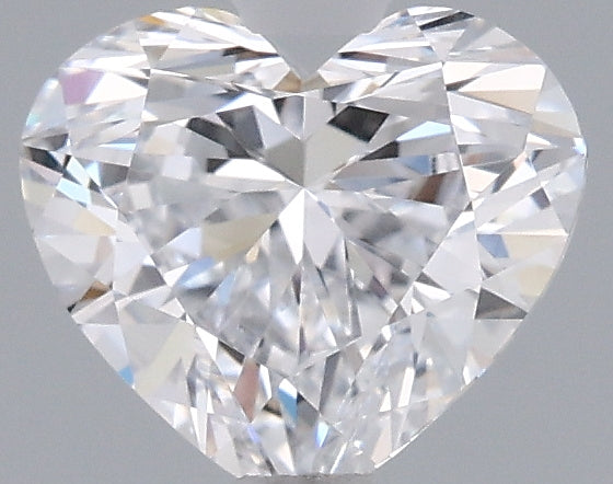 0.89 Carat Heart Shaped, Ideal Cut, D Color, FL Clarity, IGI Certified Lab Grown Diamond