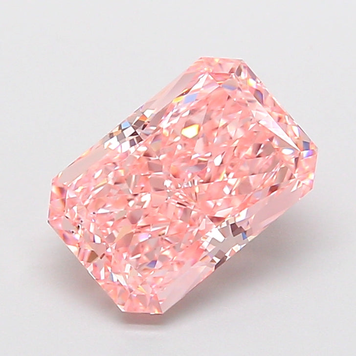 3.08 Carat Radiant Shaped, Excellent Cut, VS2 Clarity, IGI Certified Lab Grown Diamond