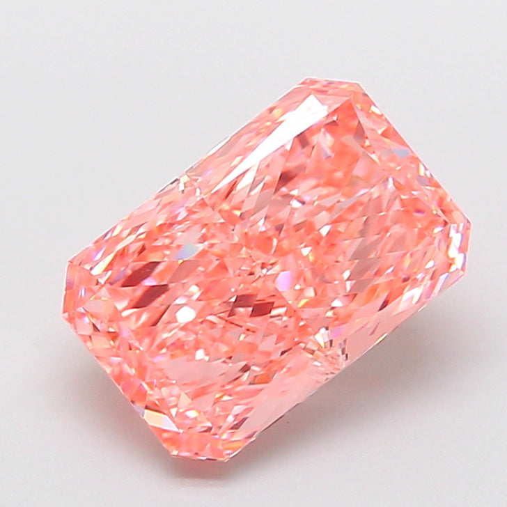 5.12 Carat Radiant Shaped, Ideal Cut, VVS1 Clarity, IGI Certified Lab Grown Diamond