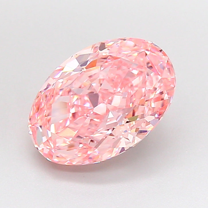 3.14 Carat Oval Shaped, Very Good Cut, VVS2 Clarity, IGI Certified Lab Grown Diamond