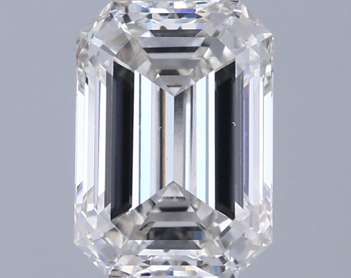 1.50 Carat Emerald Shaped, Ideal Cut, G Color, VS1 Clarity, IGI Certified Lab Grown Diamond