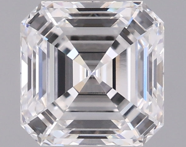 1.53 Carat Asscher Shaped, Ideal Cut, D Color, VVS2 Clarity, IGI Certified Lab Grown Diamond