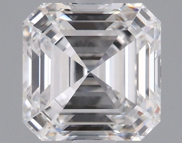 1.07 Carat Asscher Shaped, Ideal Cut, E Color, VVS1 Clarity, IGI Certified Lab Grown Diamond