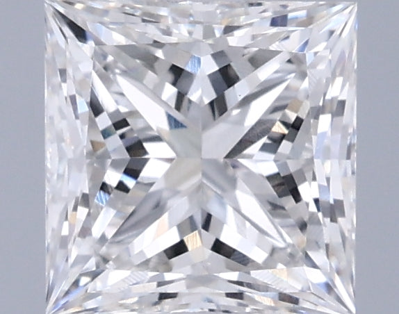 1.50 Carat Princess Shaped, Ideal Cut, F Color, VS2 Clarity, IGI Certified Lab Grown Diamond
