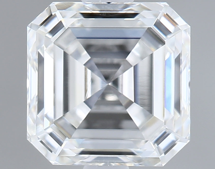 1.57 Carat Asscher Shaped, Excellent Cut, E Color, VVS1 Clarity, IGI Certified Lab Grown Diamond