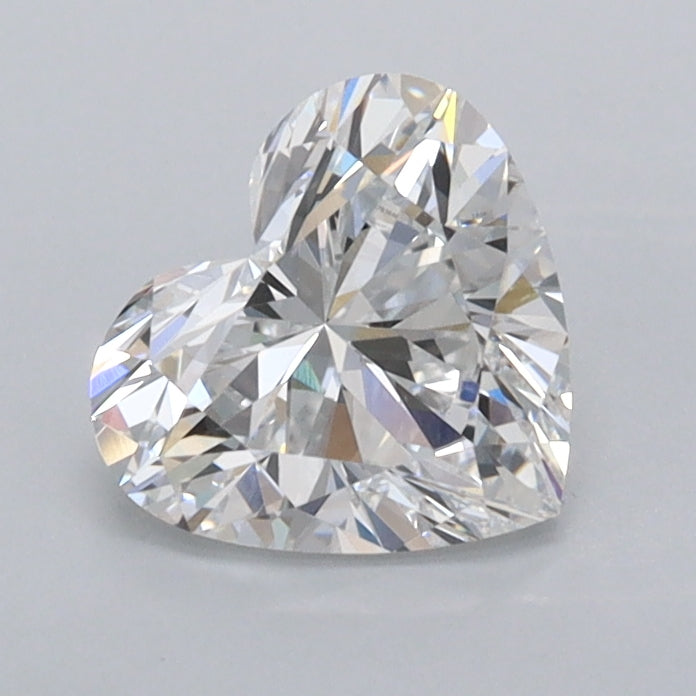1.02 Carat Heart Shaped, Ideal Cut, D Color, VVS1 Clarity, IGI Certified Lab Grown Diamond