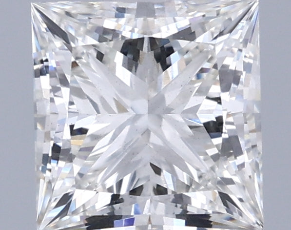 1.51 Carat Princess Shaped, Ideal Cut, G Color, VS2 Clarity, IGI Certified Lab Grown Diamond