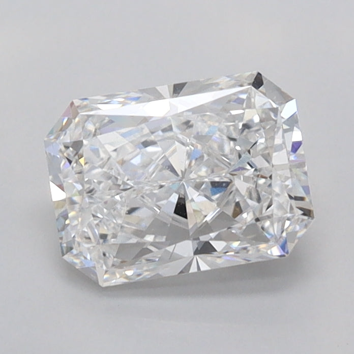 1.04 Carat Radiant Shaped, Ideal Cut, E Color, VVS2 Clarity, IGI Certified Lab Grown Diamond