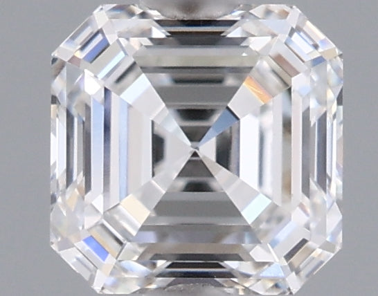 1.04 Carat Asscher Shaped, Ideal Cut, D Color, VVS1 Clarity, IGI Certified Lab Grown Diamond