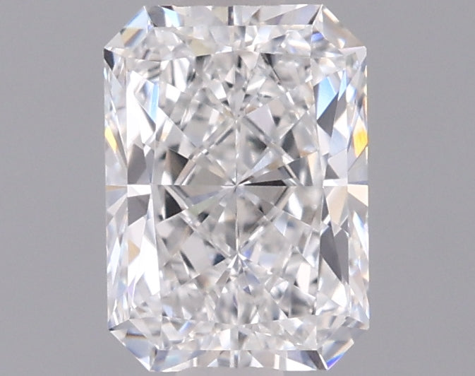 0.96 Carat Radiant Shaped, Ideal Cut, E Color, VVS2 Clarity, IGI Certified Lab Grown Diamond