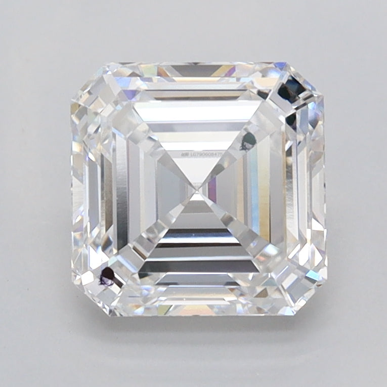 1.75 Carat Asscher Shaped, Excellent Cut, E Color, VVS1 Clarity, IGI Certified Lab Grown Diamond