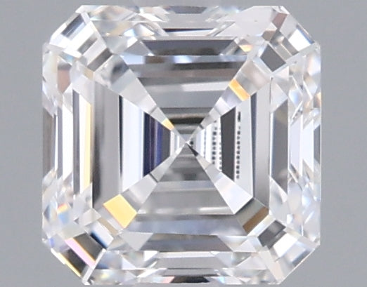 1.01 Carat Asscher Shaped, Ideal Cut, D Color, VVS1 Clarity, IGI Certified Lab Grown Diamond