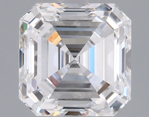 1.53 Carat Asscher Shaped, Excellent Cut, D Color, VVS1 Clarity, IGI Certified Lab Grown Diamond
