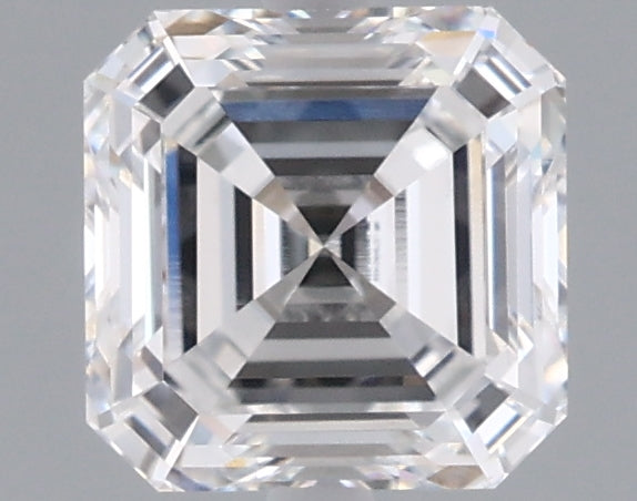 1.60 Carat Asscher Shaped, Excellent Cut, E Color, VVS1 Clarity, IGI Certified Lab Grown Diamond
