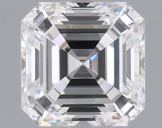 1.51 Carat Asscher Shaped, Ideal Cut, E Color, VVS1 Clarity, IGI Certified Lab Grown Diamond