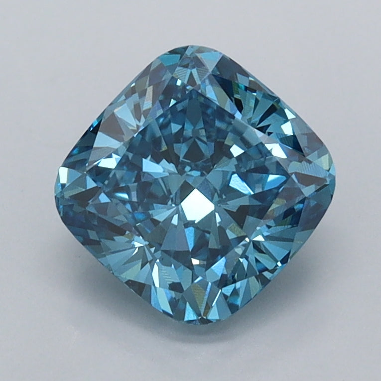 1.52 Carat Cushion Shaped, Ideal Cut, VVS2 Clarity, IGI Certified Lab Grown Diamond