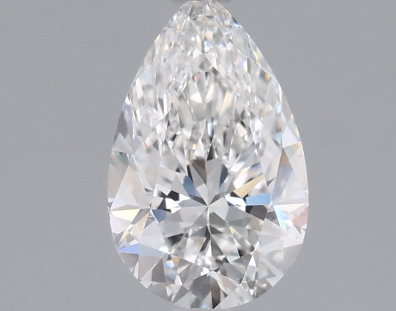 1.03 Carat Pear Shaped, Excellent Cut, D Color, VVS2 Clarity, IGI Certified Lab Grown Diamond