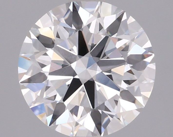 1.57 Carat Round Shaped, Ideal Cut, D Color, VVS2 Clarity, IGI Certified Lab Grown Diamond