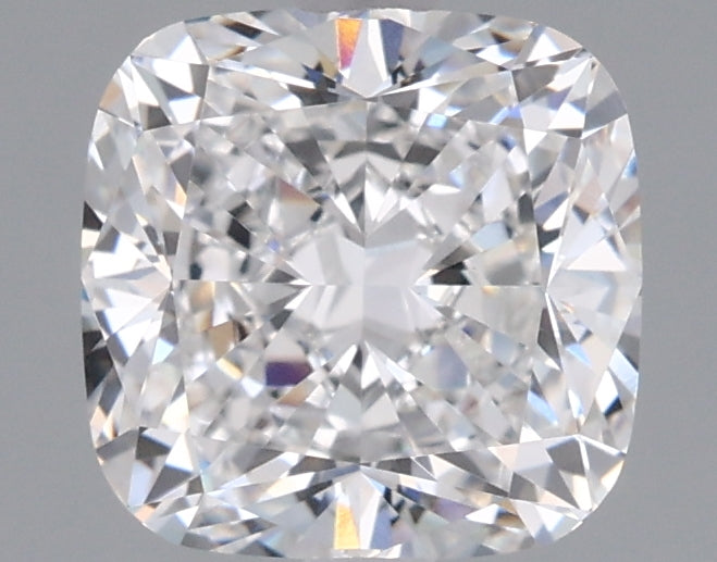 1.52 Carat Cushion Shaped, Ideal Cut, D Color, VVS2 Clarity, IGI Certified Lab Grown Diamond